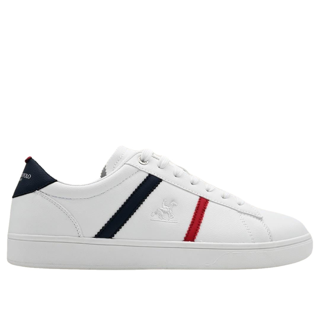 Premium pelle Bianco/Blu/Rosso